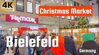 Bielefeld City Germany | [4k/ HDR] Walking Tour