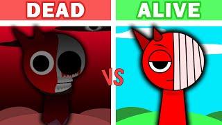 Incredibox Sprunki DEAD Version VS Alive Sprunki (ALL CHARACTERS)