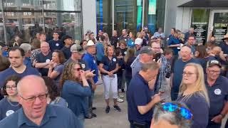 Crowd Sings "Called to Serve" at Planning Commission Meeting for Proposed LDS Temple in Las Vegas