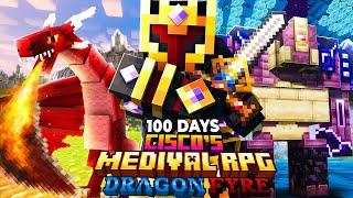 100 Days of CISCO'S MEDIEVAL DRAGONFYRE in Minecraft [FULL MOVIE]