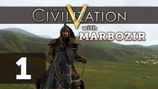 Civilization 5 Brave New World [Part 1] Deity Let's Play as Mongolia