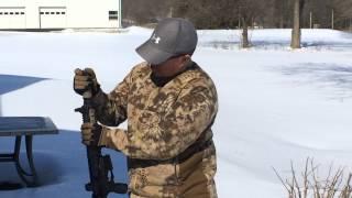 KAC QDC and CQB suppressors on an HK416 upper.