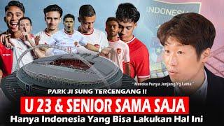 INI MAH TIM SENIOR SEMUA !! Park Ji Sung Heran Timnas u 23 Dan Timnas Senior Sama, Ini Indonesia