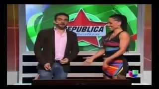 Jennifer salinas en Republica deportiva de univision