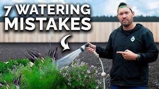 7 Watering Mistakes You're Probably Making