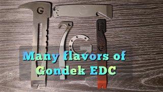 The many tools of Gondek EDC