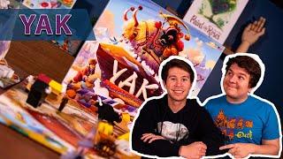 Yak | Beware of the Fog! Yaks May Get Confused! | Board Game Review & Overview (Episode #61)