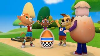 The Eggsperts - Wheels Episode | Phonics / Phonemic awareness | Best Educational Kids Videos