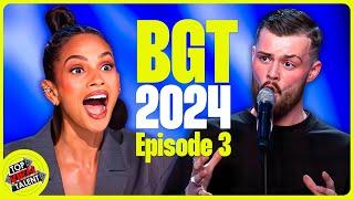 BGT 2024  SHOCKING Auditions & Simon Cowell's GOLDEN BUZZER!  | Week 2 Episode 3 ALL Auditions