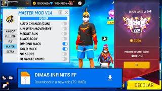 OB47 FREE FIRE MOD MENU   UNLIMITED DIAMOND HACK   FF MOD MENU APK 2024