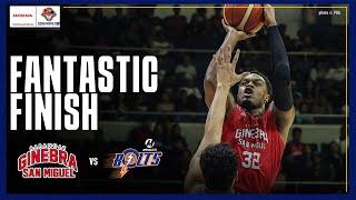 Brgy. Ginebra's INSANE FINISH against Meralco  | PBA SEASON 49 GOVERNORS' CUP | SEPT. 28, 2024