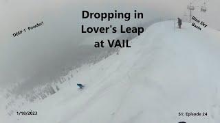 Vail Blue Sky Basin 12" Powder Day | Top to Bottom | Mid-January Colorado | S1: Episode 24