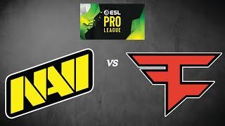 LIVE: Natus Vincere vs. FaZe Clan  - ESL Pro League Season 14