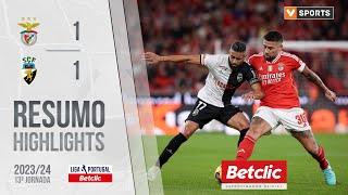 Resumo: Benfica 1-1 Farense (Liga 23/24 #13)