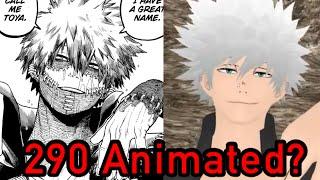 MHA chapter 290 "Animated"