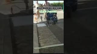 Road Marking Machine by Lucky Engineering Karachi Pakistan #shortsvideo #shortsyoutube #shorts