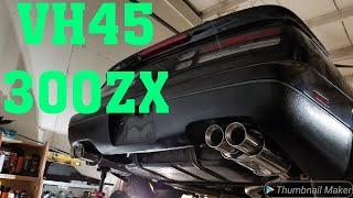 VH45 Swap 300ZX Gets Exhaust