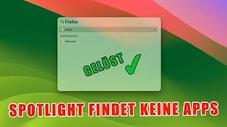 Spotlight findet keine Apps mehr – Die Mac Spotlight-Suche reparieren #apple #macos