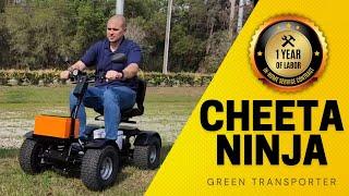 Green Transporter Cheeta Ninja All-Terrain Mobility Scooter [2024]