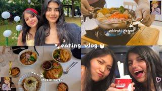 travel + eating vlog | meeting schoolmates, eating hotpot, arcade :)