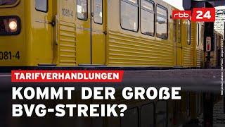 Streikdrohungen bei der BVG: Kommt das große Bus- und Bahn-Chaos?