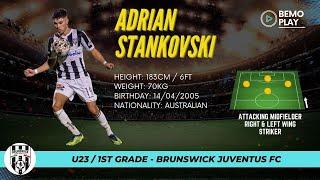 Adrian STANKOVSKI | Highlights 2024 | MIDFIELDER - Striker - WINGER | Australia | Best Moments |Bemo