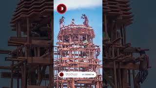 Ratha Khala: The Divine Chariot Construction for Puri Ratha Yatra 2023