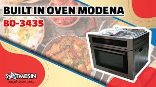 Modena Built In Oven Bo 3435 - Oven Tanam Listrik