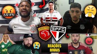 REAÇÕES dos RIVAIS com OSCAR no SÃO PAULO em 2025 [REACT MERCADO DA BOLA]