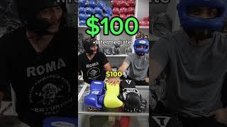 $40 vs $400 BOXING Gloves! #boxing