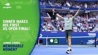 Match Point | Jannik Sinner is Through to the Final! | 2024 US Open