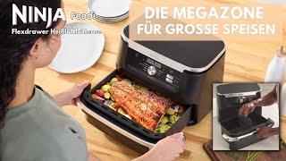 Die nächste Generation der Heißluftfritteusen! Die Ninja Foodi Flexdrawer AF500DE