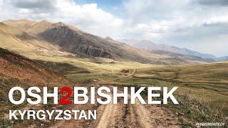 Epic Offroad Trip from Osh to Bishkek over Engilchek, Kyrgyzstan in October 2020 during the Pandemic