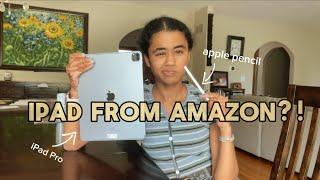 I bought an IPAD PRO on AMAZON RENEWED? (unboxing and review vlog)
