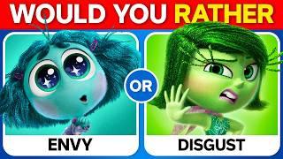 Would You Rather - INSIDE OUT 2 Edition  Inside Out 2 Movie Quiz