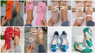 office wear flat sandal collection || casual wear sandals simple design