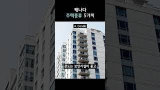 캐나다 주택의 종류 알아보기 ft. 타운하우스, 콘도, 디테치드하우스, 아파트