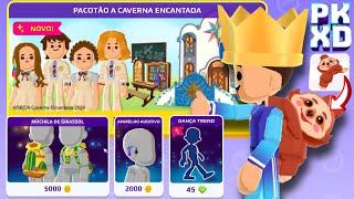 PK XD ATUALIZOU! COMPREI E TESTEI TODOS OS ÍTENS DA ATUALIZAÇÃO A CAVERNA ENCANTADA! PETER GAMES