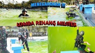 Lomba Renang Militer ‍️ dalam rangka HUT Kostrad yang ke 60