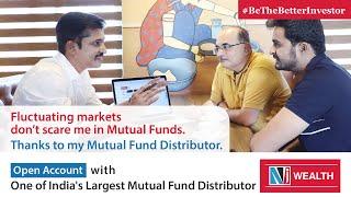 Manage Mutual Fund Investments in volatile market with NJ Wealth Mutual Fund Distributor