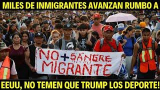 MADRE DE LAS CARAVANAS AVANZA A EEUU ANTES DE QUE LLEGUE DONALD TRUMP!