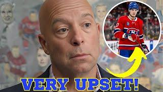 The Canadiens Are Very Disappointed With Him