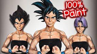 JUST PAINT: Goku, Vegeta & Trunks cosplay