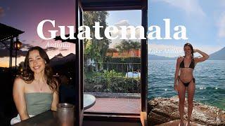 GUATEMALA TRAVEL VLOG | Antigua + Lake Atitlán | Central America Part 1