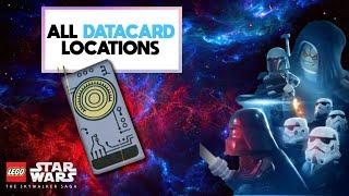 All 19 DATACARD Locations Guide Lego Star Wars The Skywalker Saga