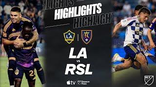LA Galaxy vs. Real Salt Lake | Full Match Highlights