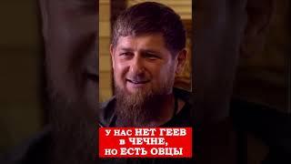 Кадыров про ЛГБТ! В Чечне Есть Мужчины, Женщины, Животные и Собаки! #shorts