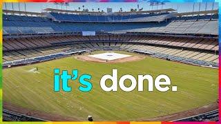 Dodger Stadium FINAL construction update (looks ready for 2025)