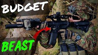 BEST Budget Airsoft M4 Money Can BUY! (Game Play)