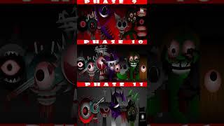 Incredibox Sprunki - Phase 9 vs Phase 10 vs Phase 11